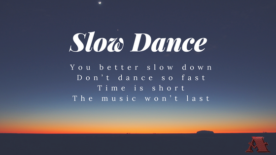 Slow Dance [Poem]