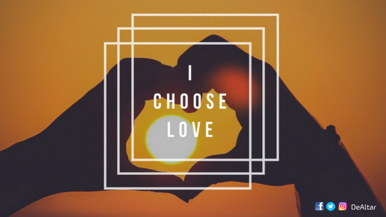 I Choose Love Over Hate