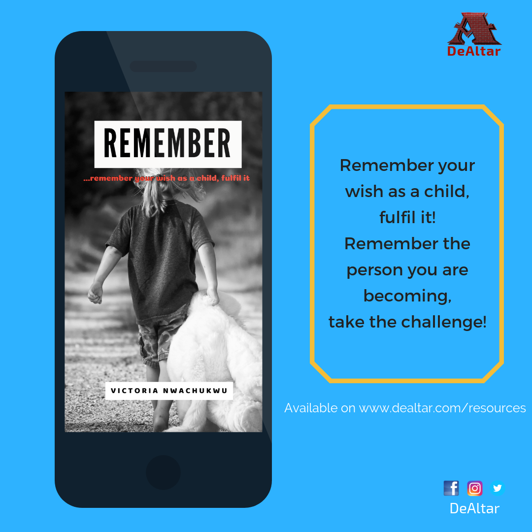 Remember – Victoria Nwachukwu {EBook}