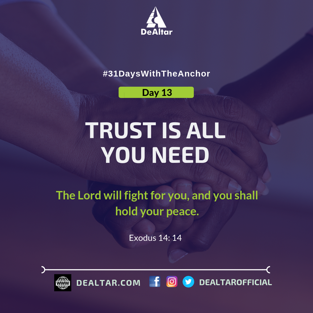 #31DaysWithTheAnchor – Day 13