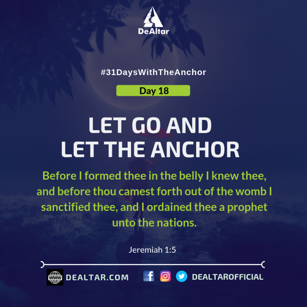 #31DaysWithTheAnchor - Day 18