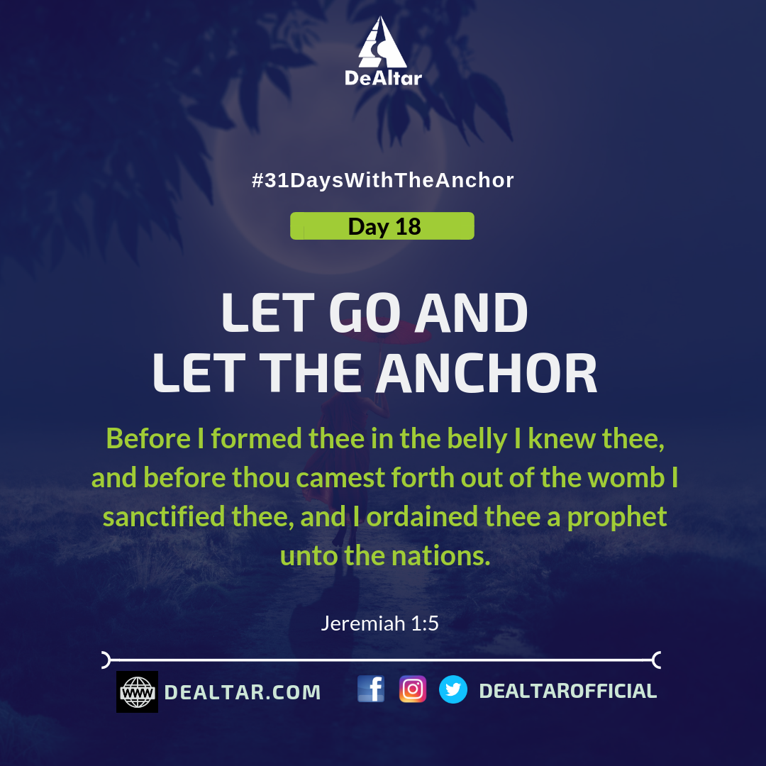 #31DaysWithTheAnchor – Day 18