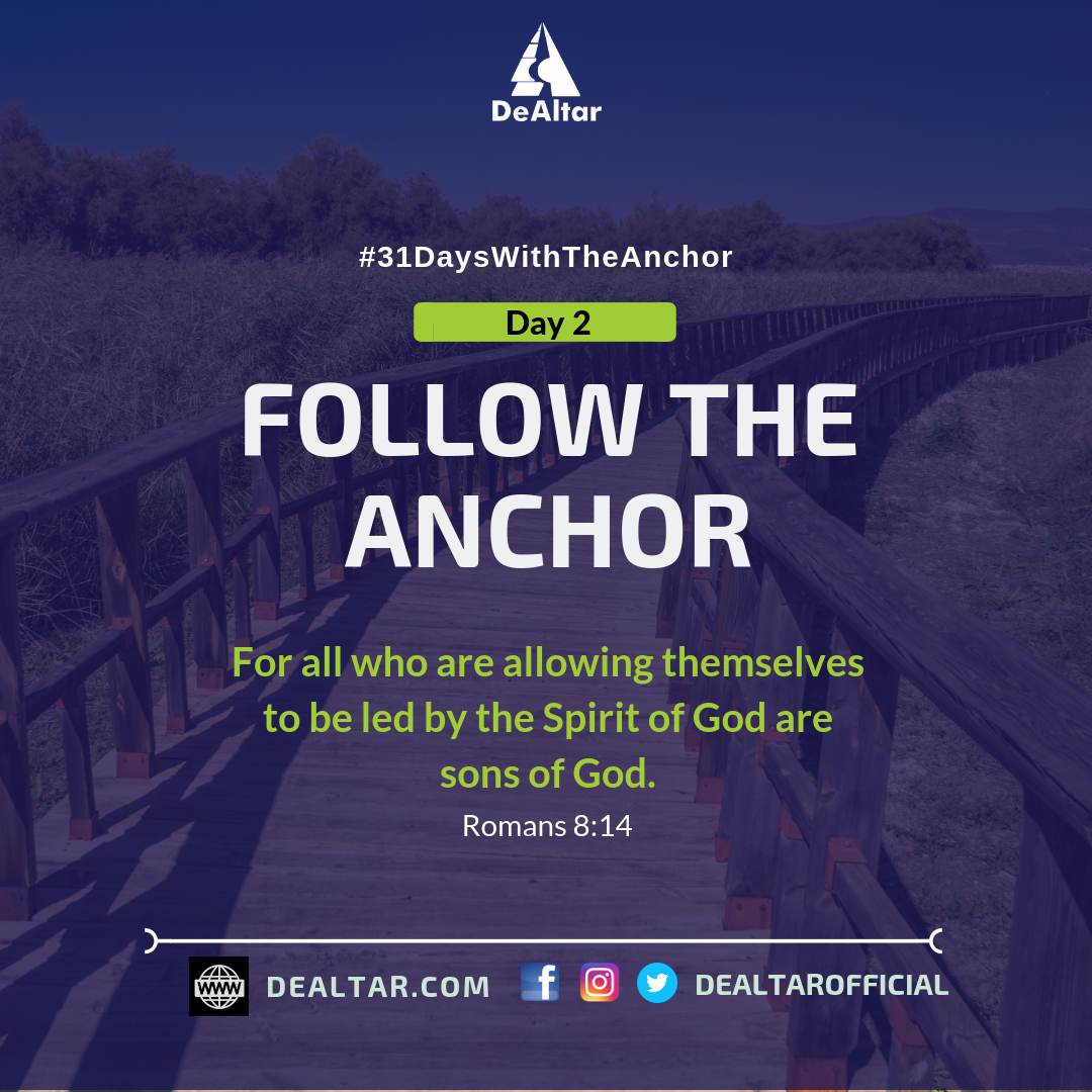 #31DaysWithTheAnchor – Day 2