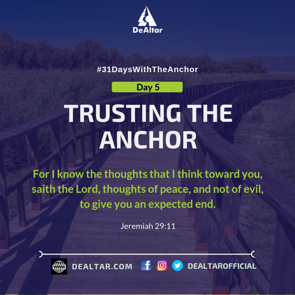 #31DaysWithTheAnchor - Day 5