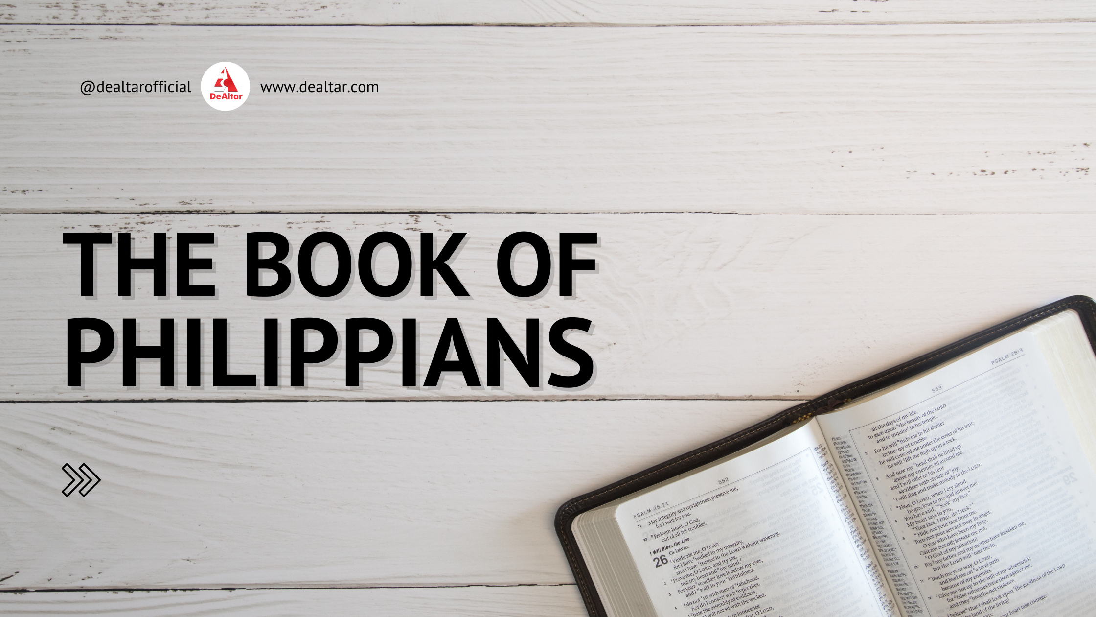 The Book Of Philippians: Chapter 4