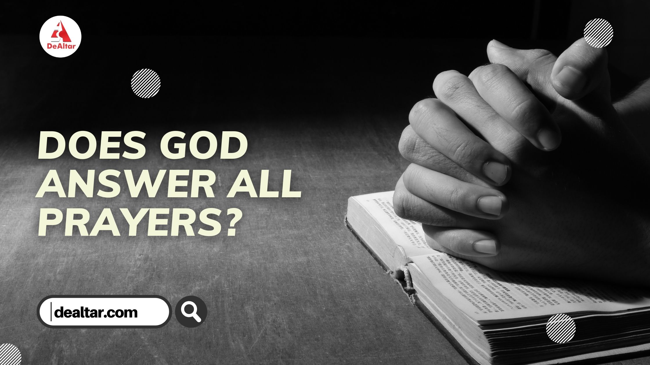 Does God Answer All Prayers?