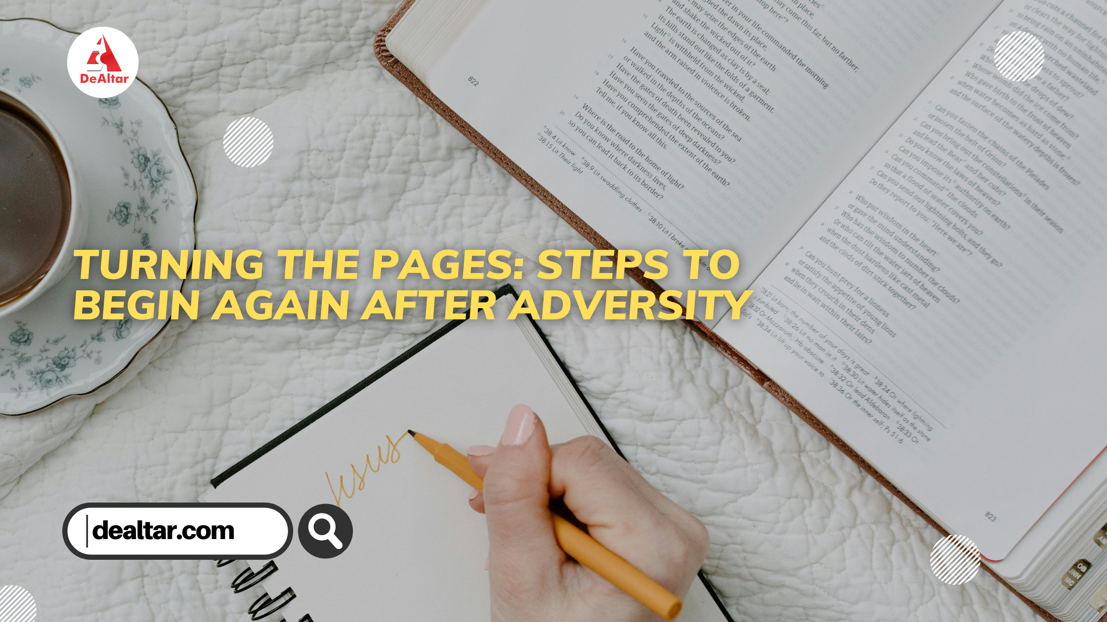 Turning The Pages: Steps To Begin Again After Adversity